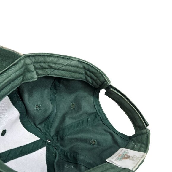 Buckmasters Green Camo Hunting Baseball Cap Hook Loop Closure Deer‎ Embroidery - Picture 2 of 6